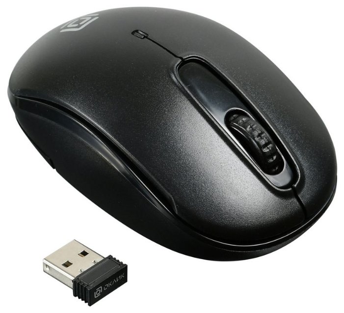 Мышь Oklick 505MW Black USB (фото modal 2)