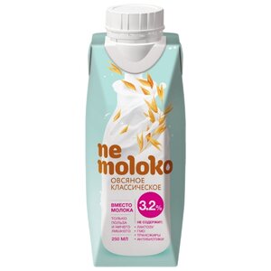 Овсяный напиток nemoloko Классическое 3.2% (фото modal nav 1)