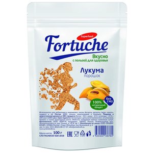 Fortuche Лукума, порошок, пластиковый пакет 100 г (фото modal nav 1)