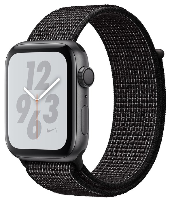 Часы Apple Watch Series 4 GPS 44mm Aluminum Case with Nike Sport Loop (фото modal 3)