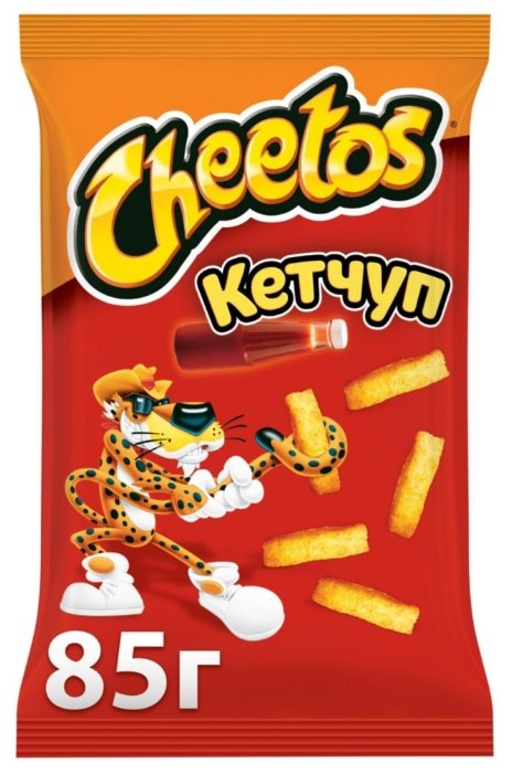 Кукурузные палочки Cheetos Кетчуп 85 г (фото modal 1)