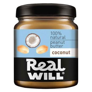 Real Will Арахисовая паста кокосовая (фото modal nav 1)