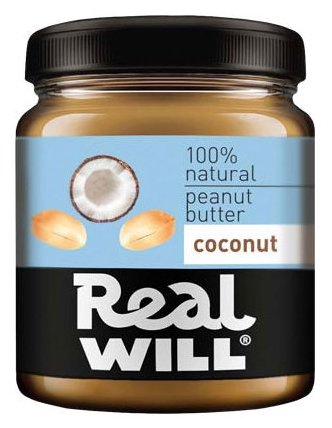 Real Will Арахисовая паста кокосовая (фото modal 1)