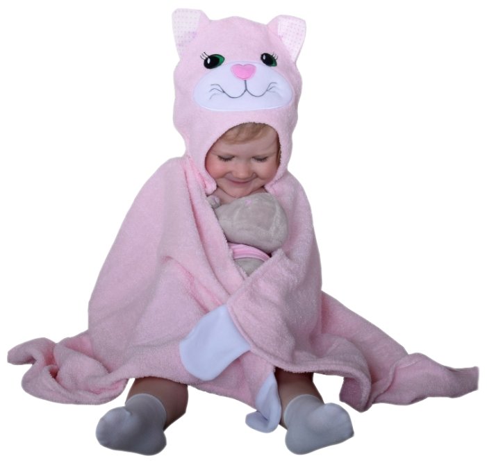 BabyBunny Полотенце Розовая кошка (фото modal 1)