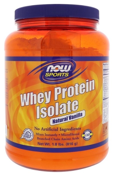 Протеин NOW Whey Protein Isolate (816 г) (фото modal 4)