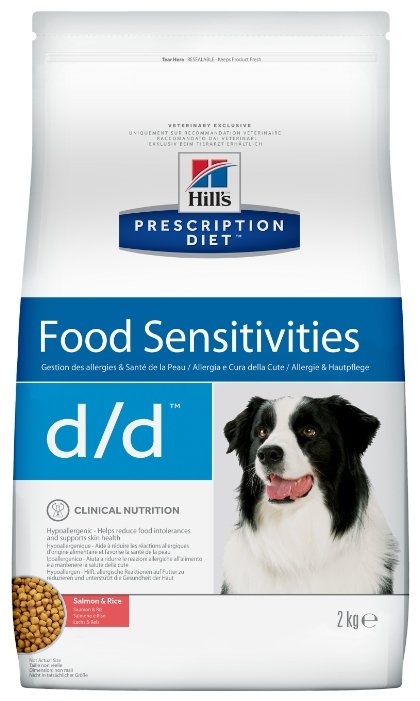 Корм для собак Hill's Prescription Diet D/D Canine Skin Support Salmon & Rice dry (фото modal 1)