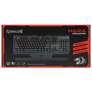 Клавиатура Redragon Hara Black USB (фото modal nav 10)