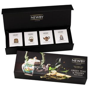 Чай Newby Green teas & Tisanes ассорти подарочный набор (фото modal nav 1)
