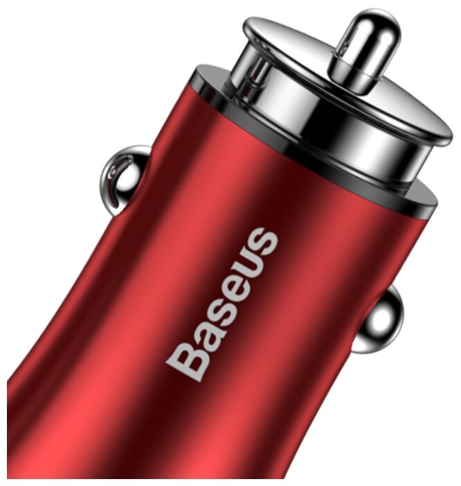 Автомобильная зарядка Baseus Dual-USB Car Charger 4.8A CCALL-GB01/GB09 (фото modal 14)