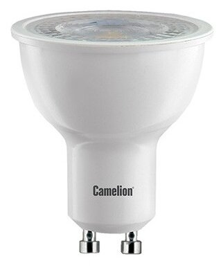 Лампа светодиодная Camelion, LED6-GU10/845/GU10 GU10, GU10, 6Вт, 4500К (фото modal 1)