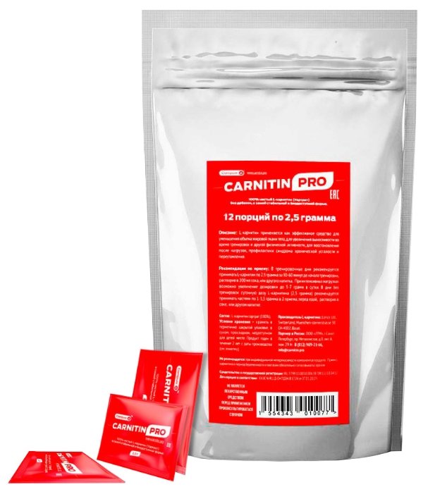 CarnitinPRO L-карнитин 12 порций (30 г) (фото modal 1)