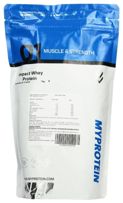 Протеин Myprotein Impact Whey Protein (1 кг) (фото modal 9)