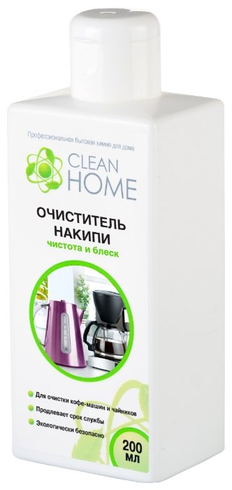 Жидкость Clean Home очиститель накипи чистота и блеск 200 мл (фото modal 1)