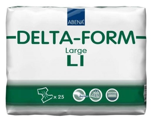 Подгузники Abena Delta-Form 1 (25 шт.) (фото modal 3)