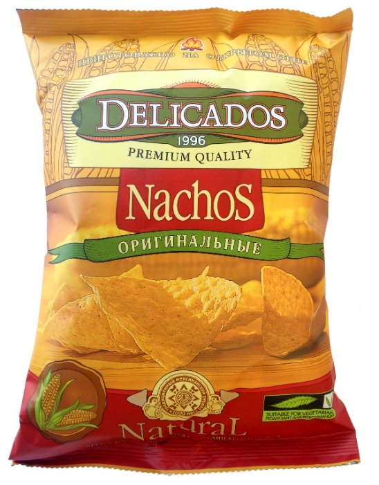 Чипсы Delicados Nachos кукурузные Оригинальные (фото modal 1)