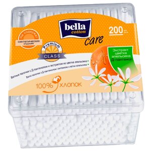 Ватные палочки Bella Cotton Care с Д-пантенолом и экстрактом из цветка апельсина (фото modal nav 3)