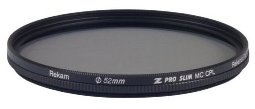 Светофильтр поляризационный круговой Rekam Z Pro Slim CPL MC 52 мм (фото modal 1)