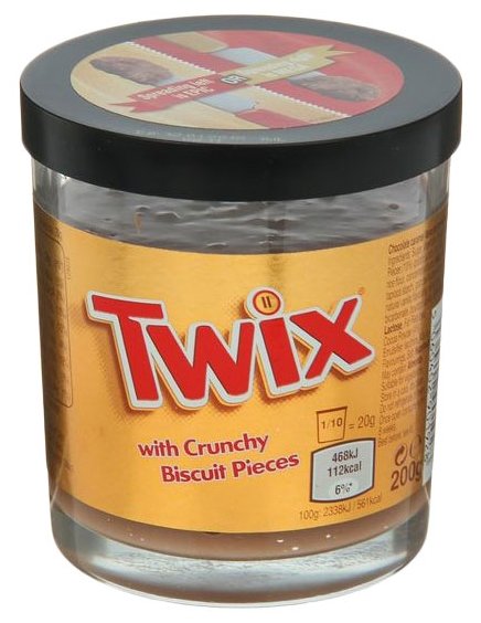 Twix Шоколадная паста с кусочками печенья (фото modal 1)