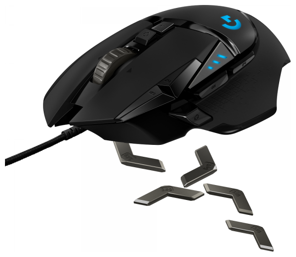 Мышь Logitech G G502 HERO Gaming Mouse Black USB (фото modal 4)