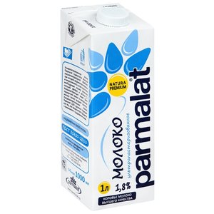 Молоко Parmalat Natura Premium ультрапастеризованное 1.8%, 1 л (фото modal nav 1)