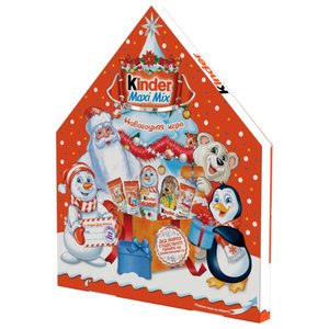 Набор конфет Kinder Maxi Mix Новогодняя Игра 237 г (фото modal nav 1)