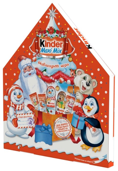 Набор конфет Kinder Maxi Mix Новогодняя Игра 237 г (фото modal 1)