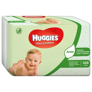 Влажные салфетки Huggies Ultra Comfort (фото modal nav 1)