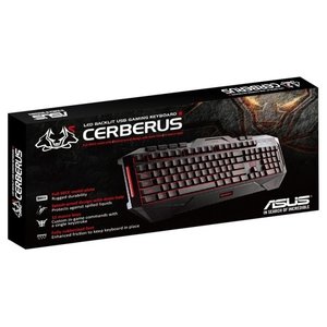 Клавиатура ASUS Cerberus MKII Keyboard Black USB (фото modal nav 6)