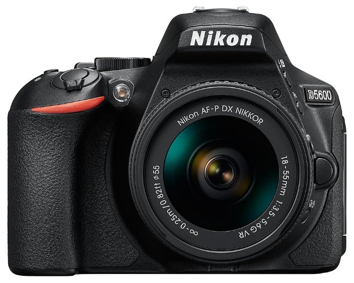 Зеркальный фотоаппарат Nikon D5600 Kit (фото modal 1)