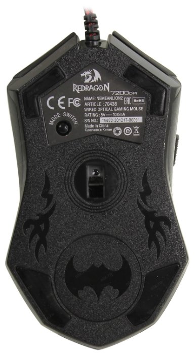 Мышь Redragon Nemeanlion 2 Black USB (фото modal 2)