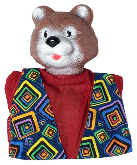 Русский стиль Кукла-перчатка Медведь, 11019 (фото modal 1)