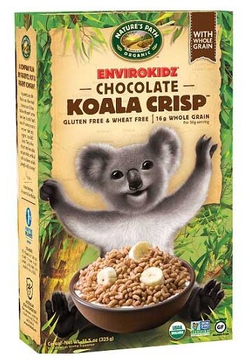 Готовый завтрак Natures Path Koala Crisp воздушные зерна, коробка (фото modal 2)