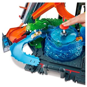 Трек Mattel Hot Wheel City Ultimate Gator Car Wash FTB67 (фото modal nav 4)