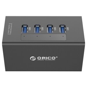 USB-концентратор ORICO A3H4 разъемов: 4 (фото modal nav 2)