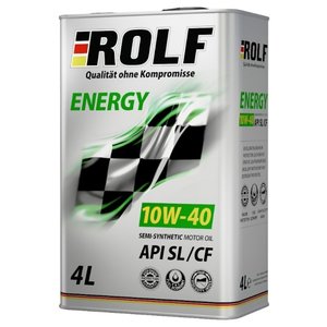 Моторное масло ROLF Energy 10W-40 SL/CF 4 л (фото modal nav 1)