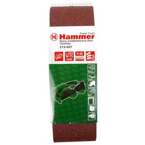 Бесконечная лента Hammer 212-007 P40 75x533 3шт (фото modal nav 2)