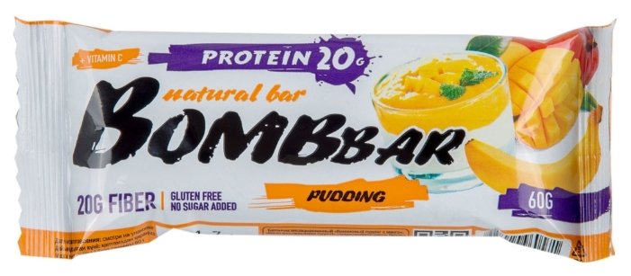 BombBar протеиновый батончик Natural Bar + Vitamin C (60 г)(20 шт.) (фото modal 57)