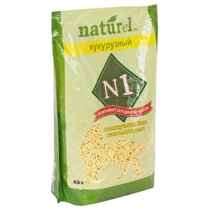Наполнитель N1 Naturel Кукурузный (4.5 л) (фото modal nav 2)