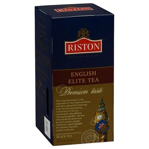 Чай черный Riston English Elite Tea ароматизированный в пакетиках (фото modal nav 2)