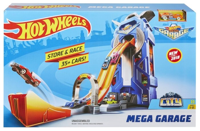Трек Mattel Hot Wheels City Mega Garage FTB68 (фото modal 1)