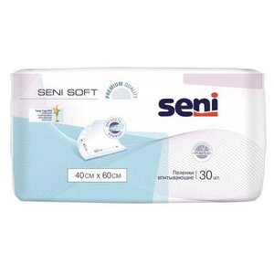 Пеленки Seni Soft (SE-091-S030-J01) 40 х 60 см (30 шт.) (фото modal nav 1)