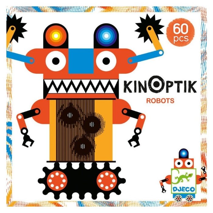 Пазл DJECO Kinoptik Робот (05611) , элементов: 60 шт. (фото modal 1)