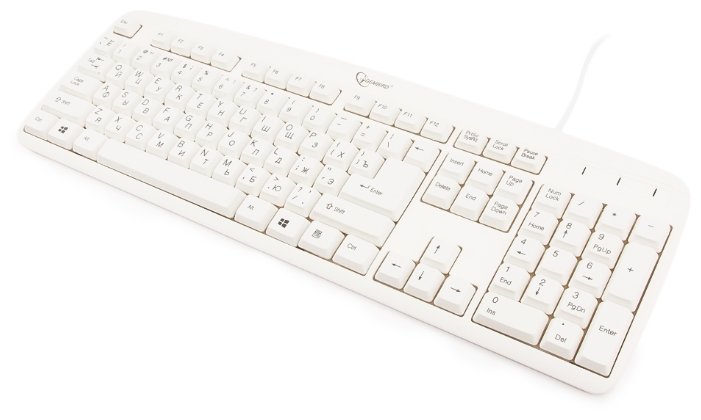 Клавиатура Gembird KB-8350U White USB (фото modal 3)