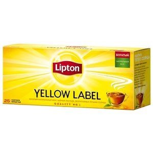 Чай черный Lipton Yellow label в пакетиках (фото modal nav 6)