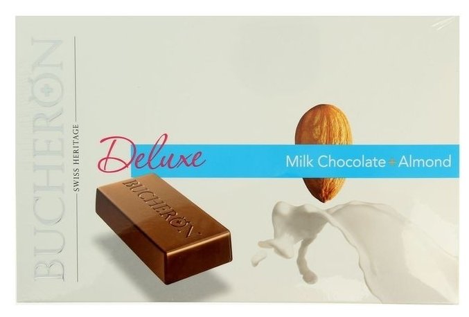 Набор конфет Bucheron Deluxe молочный шоколад с миндалем 95 г (фото modal 1)