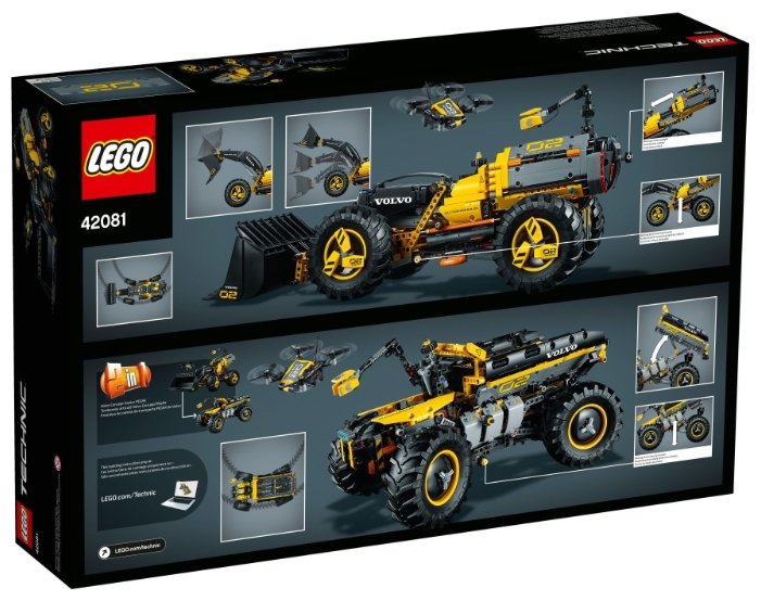 Конструктор LEGO Technic 42081 VOLVO колёсный погрузчик ZEUX (фото modal 2)