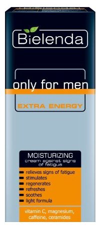 Bielenda Увлажняющий крем против признаков усталости Only For Men Extra Energy (фото modal 1)