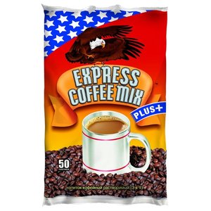 Растворимый кофе Express coffee mix plus, в пакетиках (фото modal nav 1)