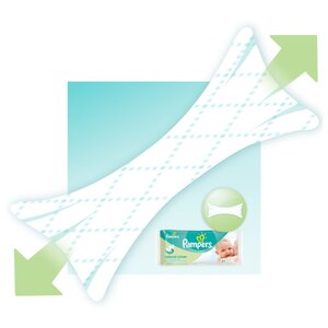 Влажные салфетки Pampers Natural Clean (фото modal nav 28)