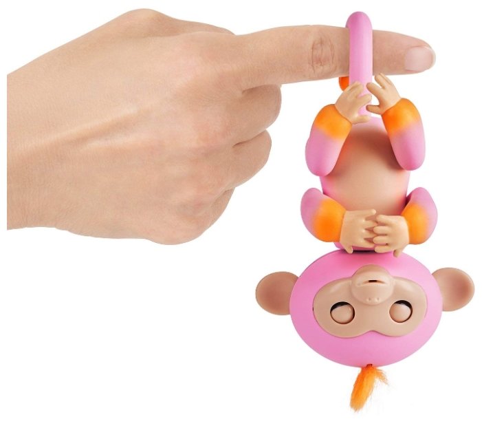 Интерактивная игрушка робот WowWee Fingerlings Ручная обезьянка Двухцветная (фото modal 17)